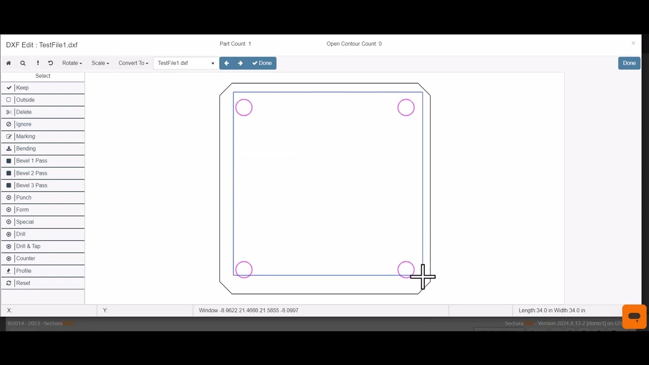 Quoting Software for Laser Cutting