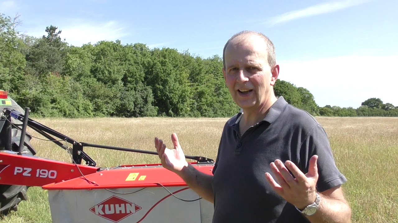 Haymaking in UK June 2020 Day 1. Where has the grass gone?