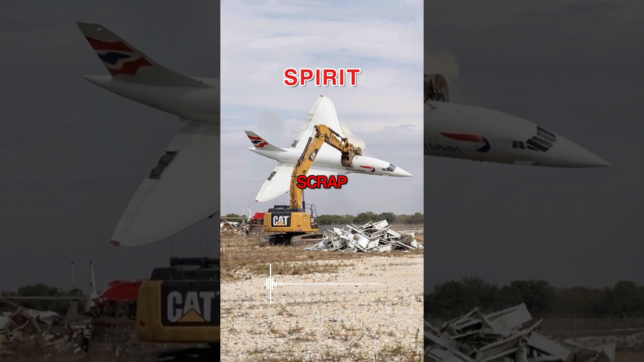 Spirit спасает Concorde от утилизации 💀