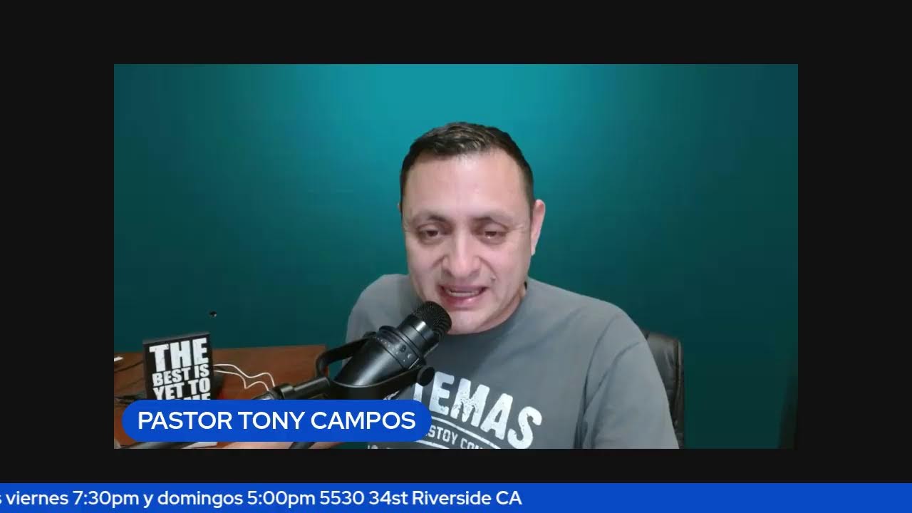 PASTOR TONY CAMPOS