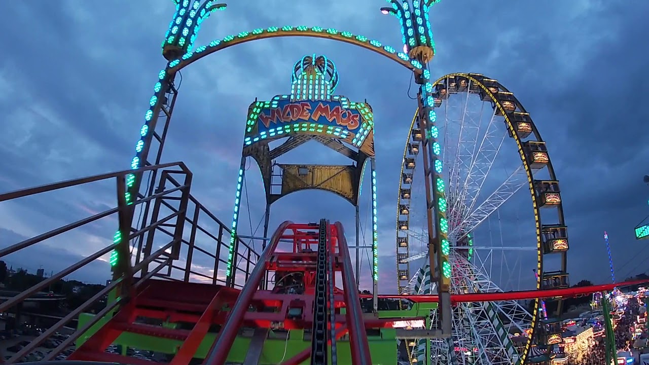 The Largest Fair on The Rhine- Dusseldorf Germany 2019, A Day At The Fair