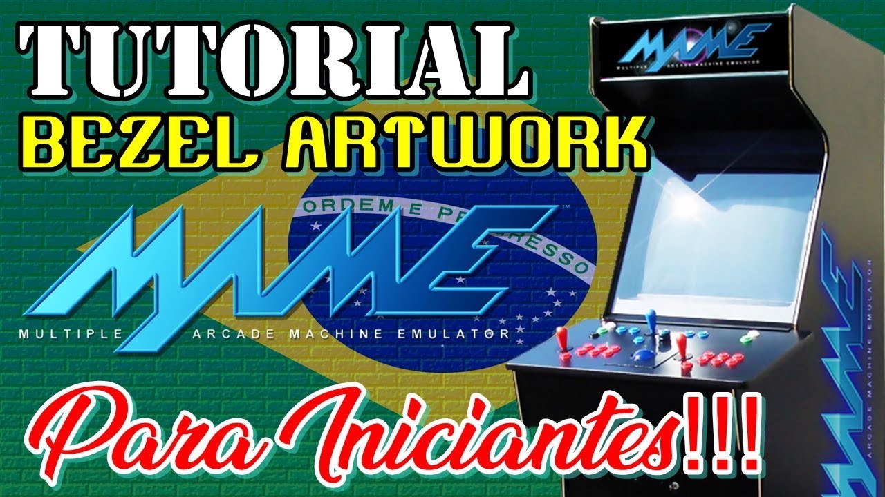 01 - Tutorial MAME - Crie seu próprio Bezel Artwork - Para Iniciantes!!!