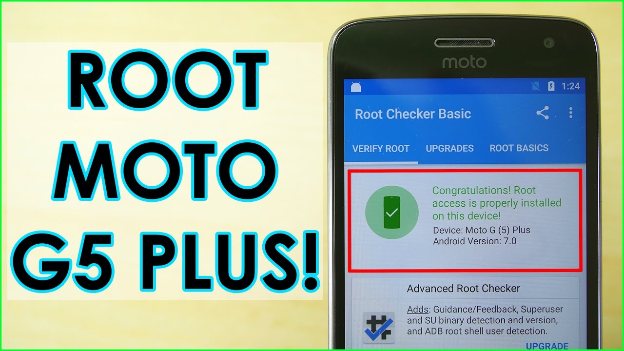 How to Unlock/Flash TWRP/ROOT Moto G5 Plus! Best way to root it!