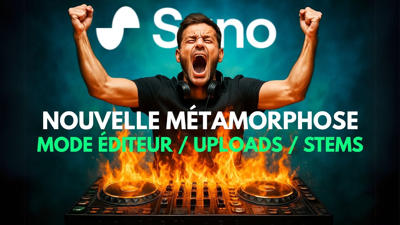 🧠 Suno évolue encore : Séparation de pistes, uploads et Mode Editor !