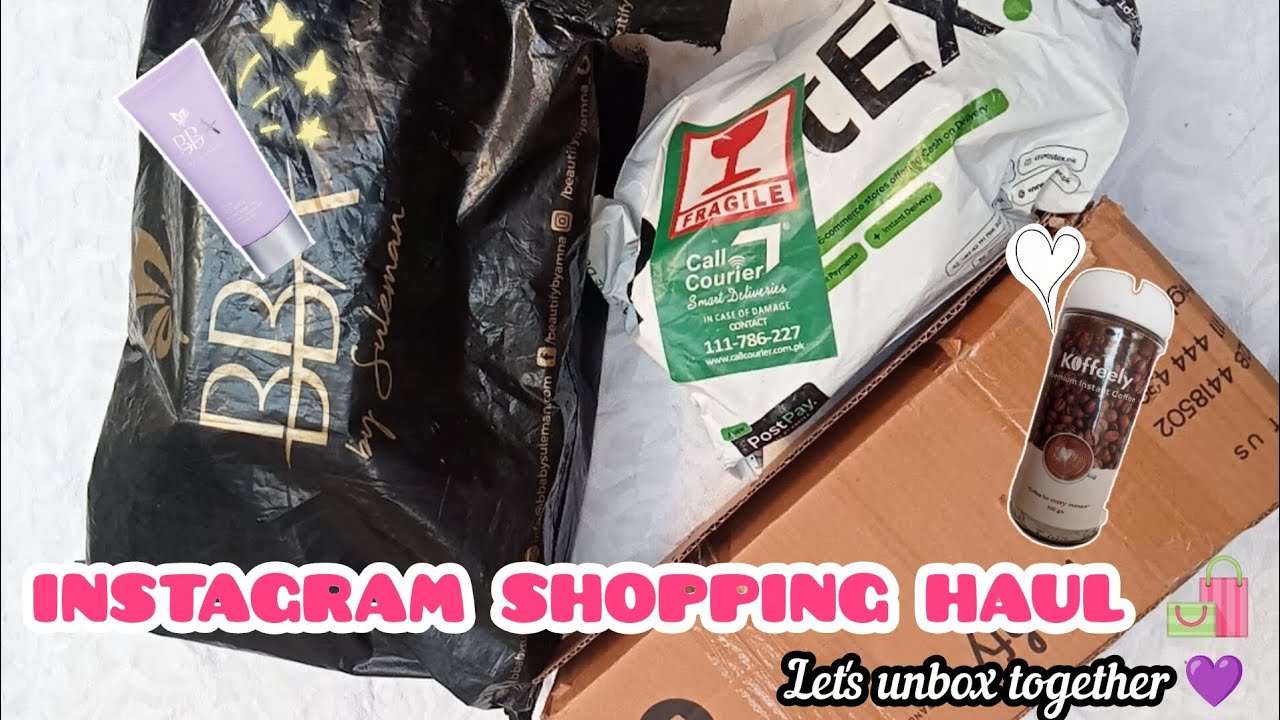 INSTAGRAM SHOPPING HAUL 🛍️