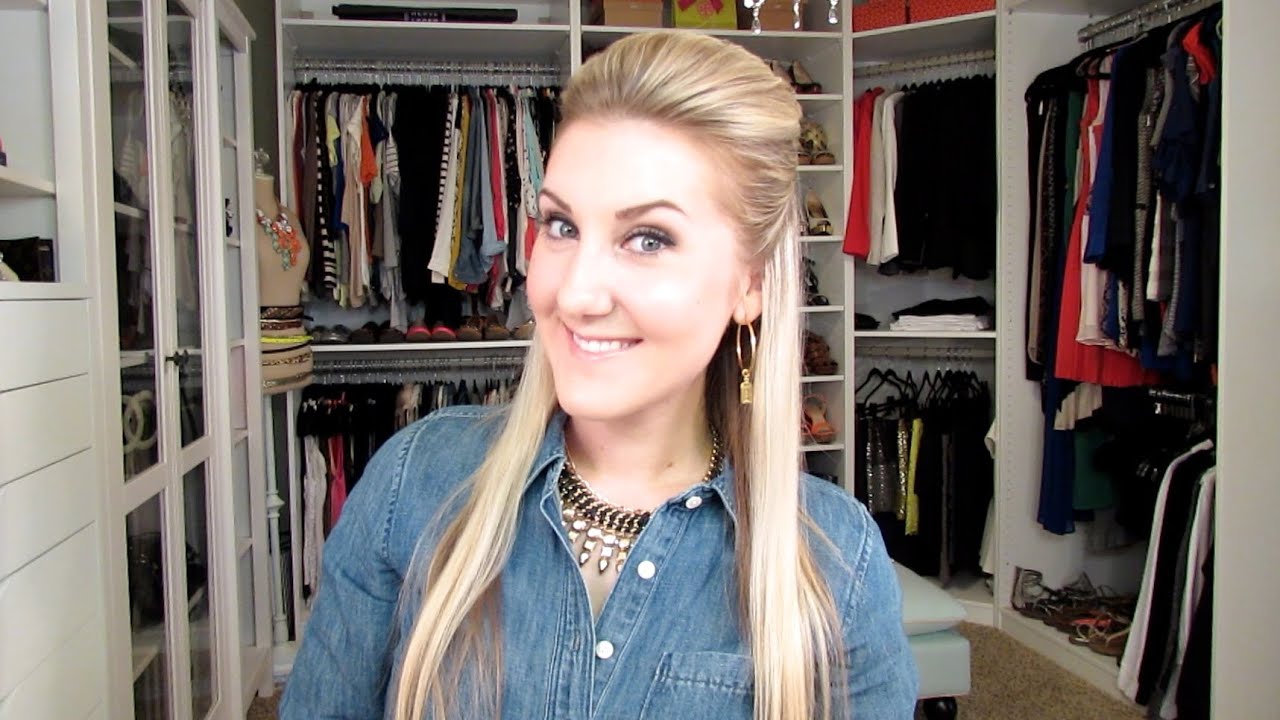 My Current Fav Hairstyle: Easy Half-Up Hair Tutorial