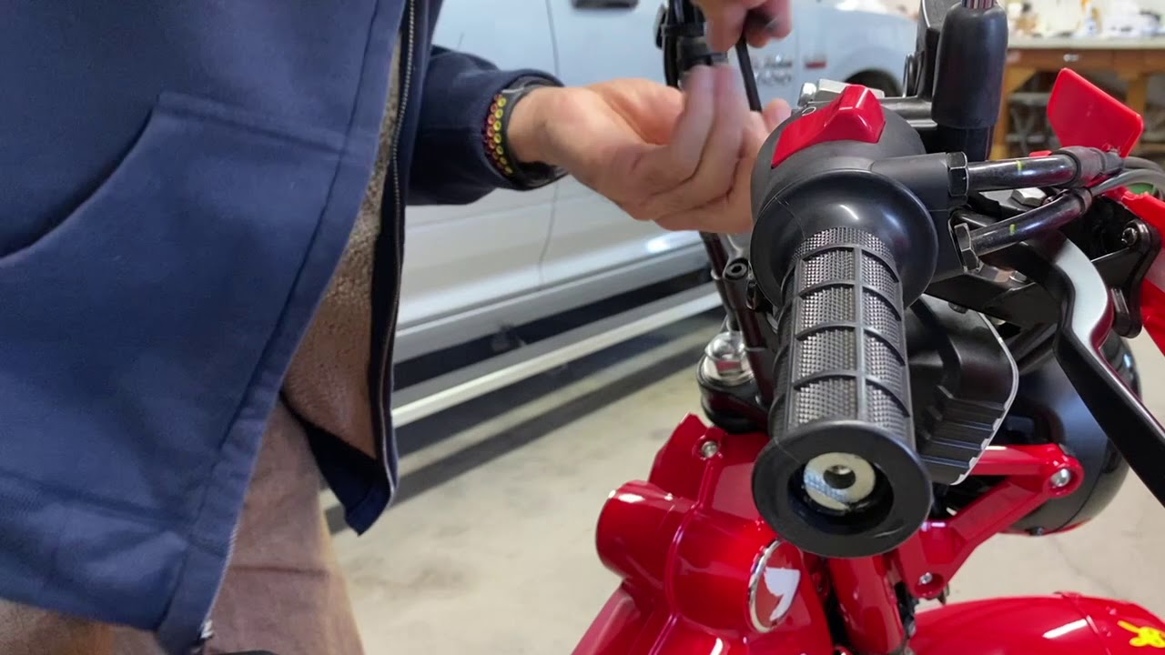 CT125 handlebar risers installation   HD 720p