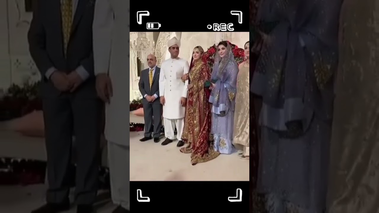 CM PUNJAB MARYAM NAWAZ Daughter married #foryou #viral #Maryamdoughtermerride # #maryemnawaz #1m