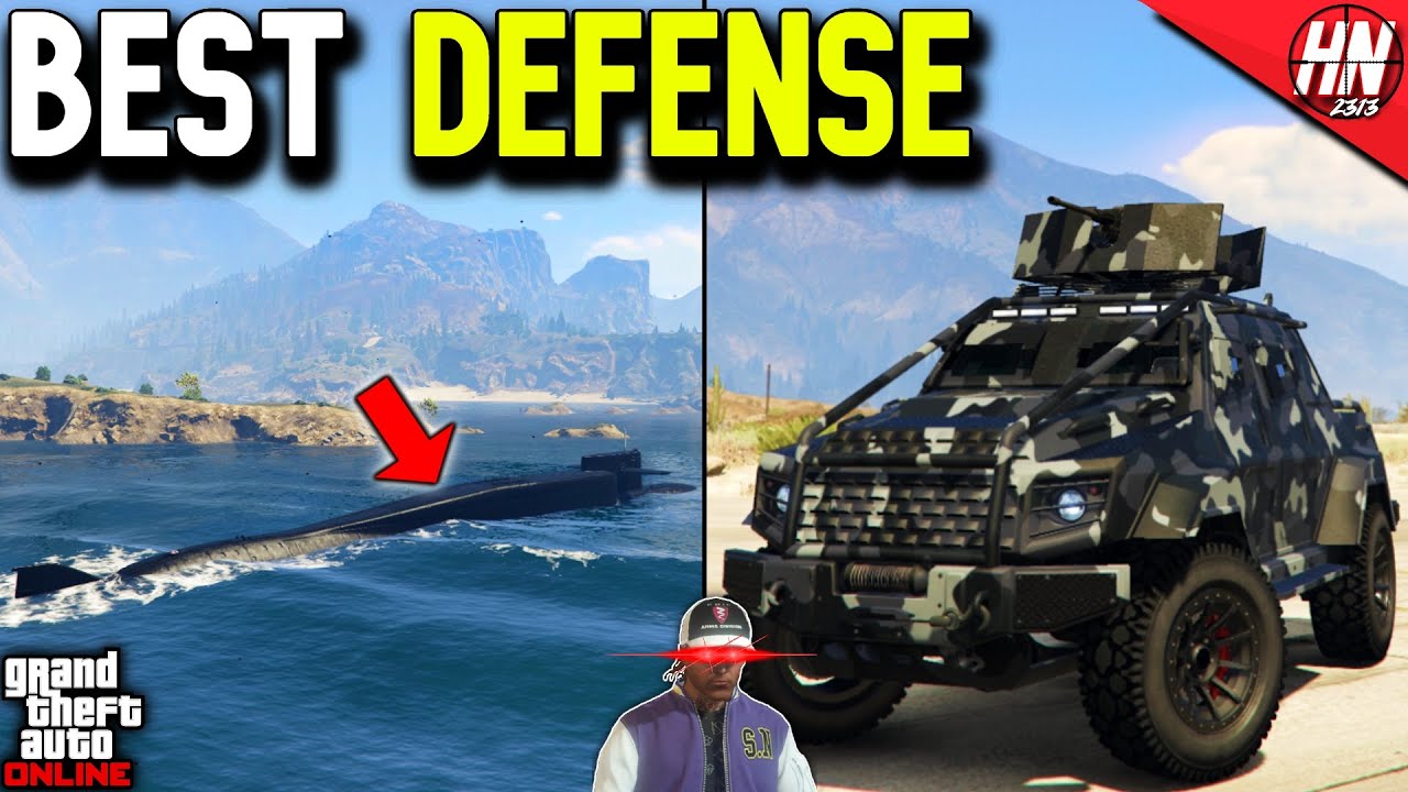 10 Best DEFENSIVE Vehicles In GTA Online!