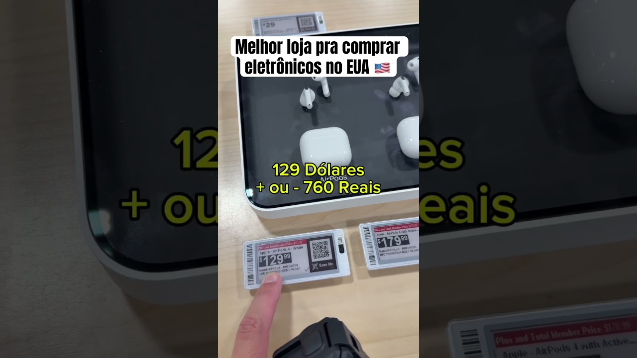Pre&ccedil;o dos eletr&ocirc;nicos no EUA 🇺🇸😱