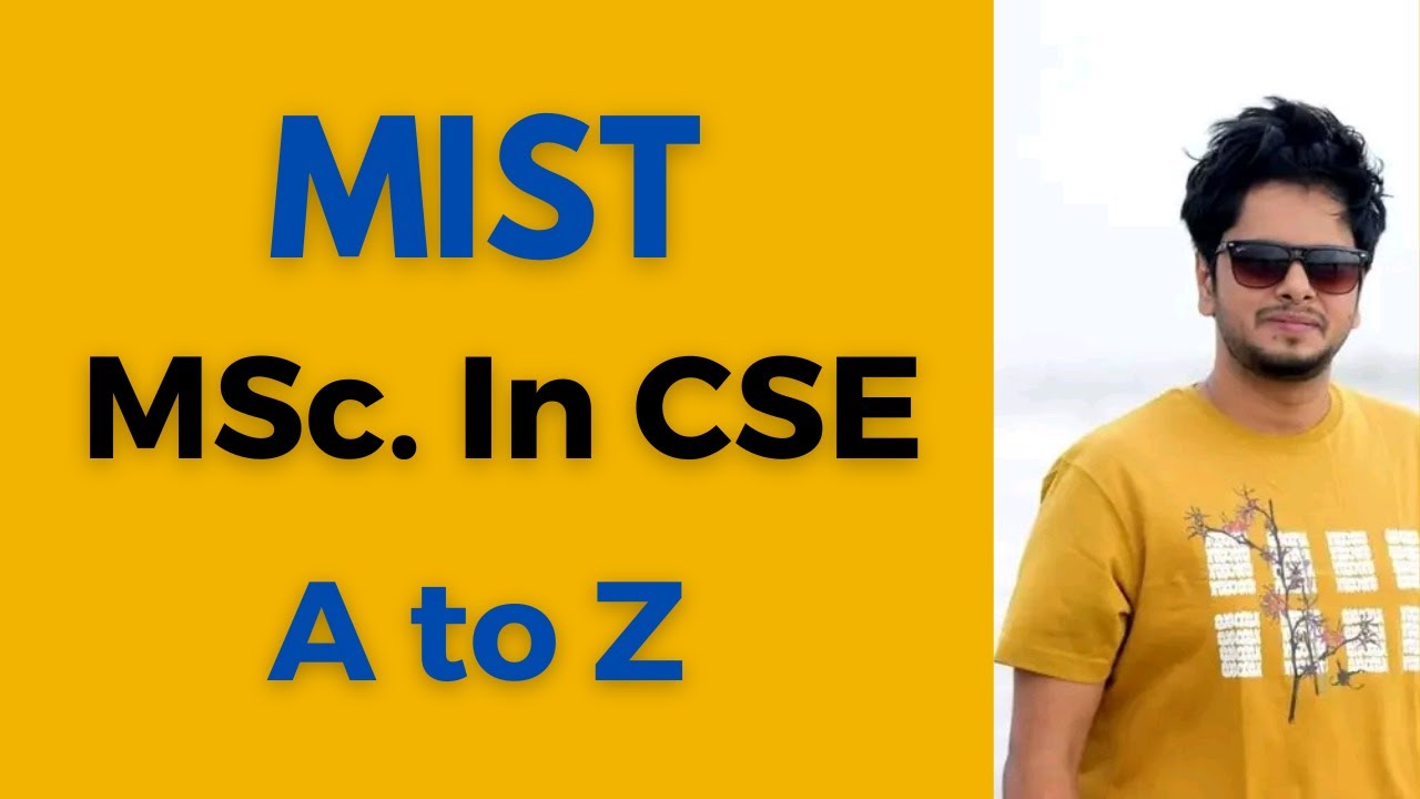 MSc in CSE Admission in MIST