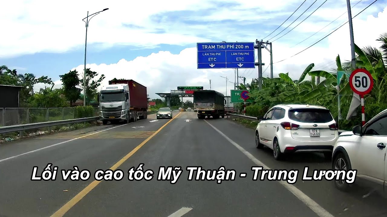 Từ QL 30 (Trạm dừng chân Minh Phát 2, Cái Bè, Tiền Giang) - Cao tốc Mỹ Thuận Trung Lương