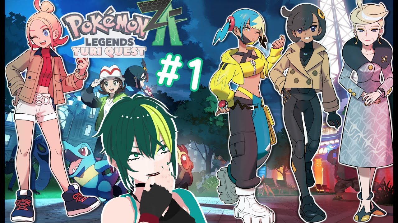 a YURI QUEST in FRANCE?? - Pokemon Legends Z-A Part 01