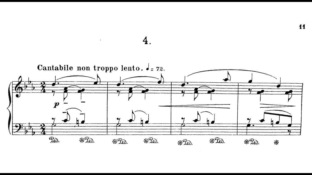 Eduard Schütt | Prelude, Op.71/4