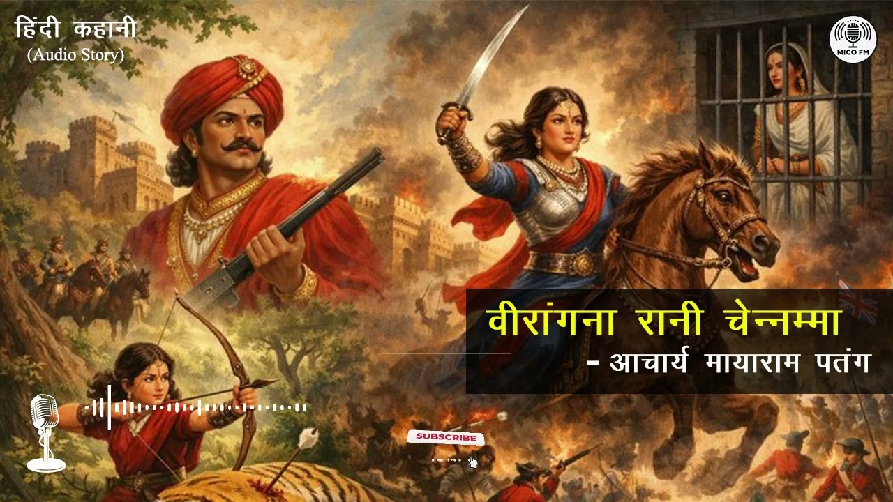 वीरांगना रानी चेन्नम्मा : अंग्रेजी सत्ता को ललकारने वाली शेरनी | आचार्य मायाराम पतंग | Audio Story