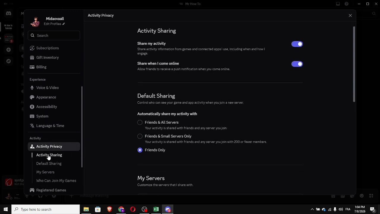 How To Stop Your Friends From Knowing You Open Discord - Step By Step