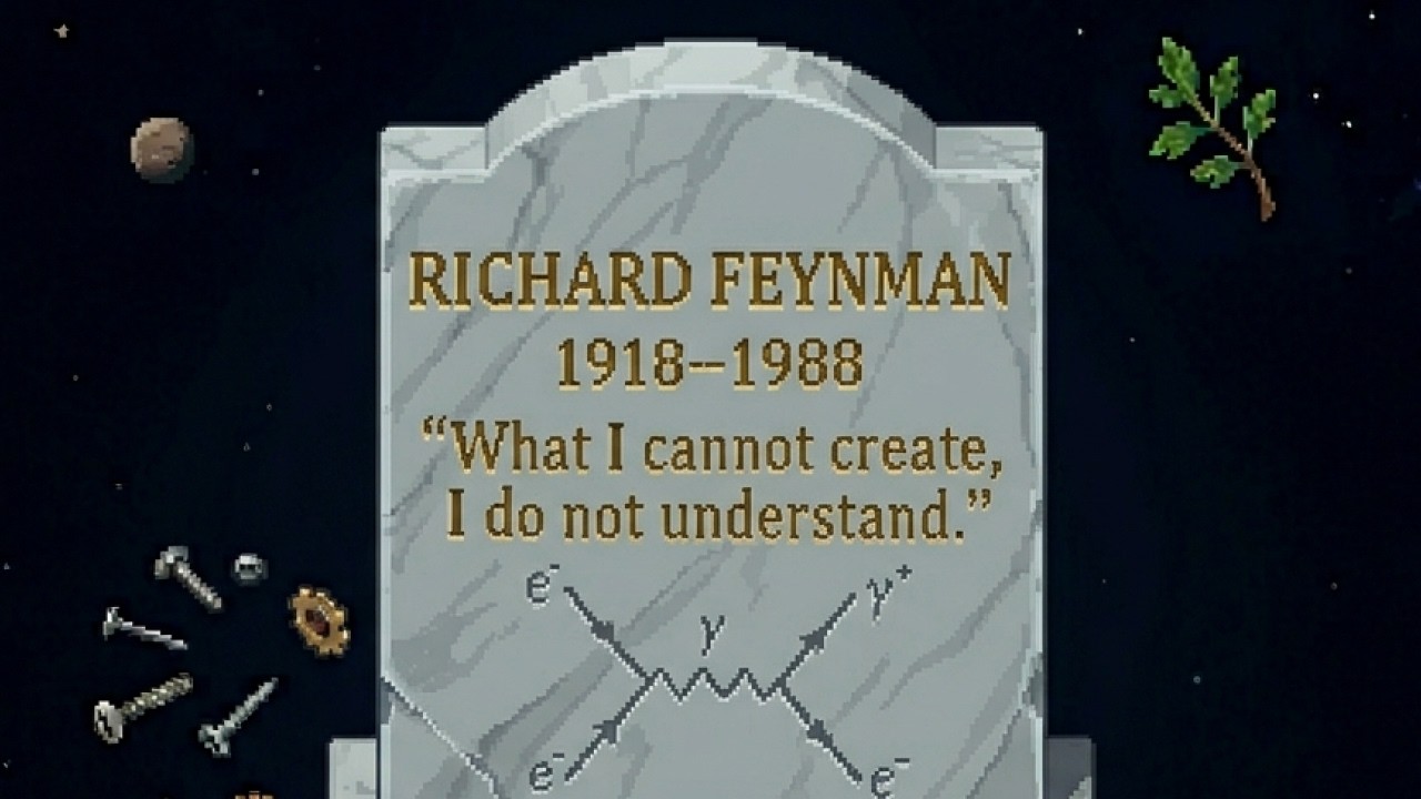 A Morte Não é o Fim — Feynman Explica o que a Física Diz Sobre o Morrer