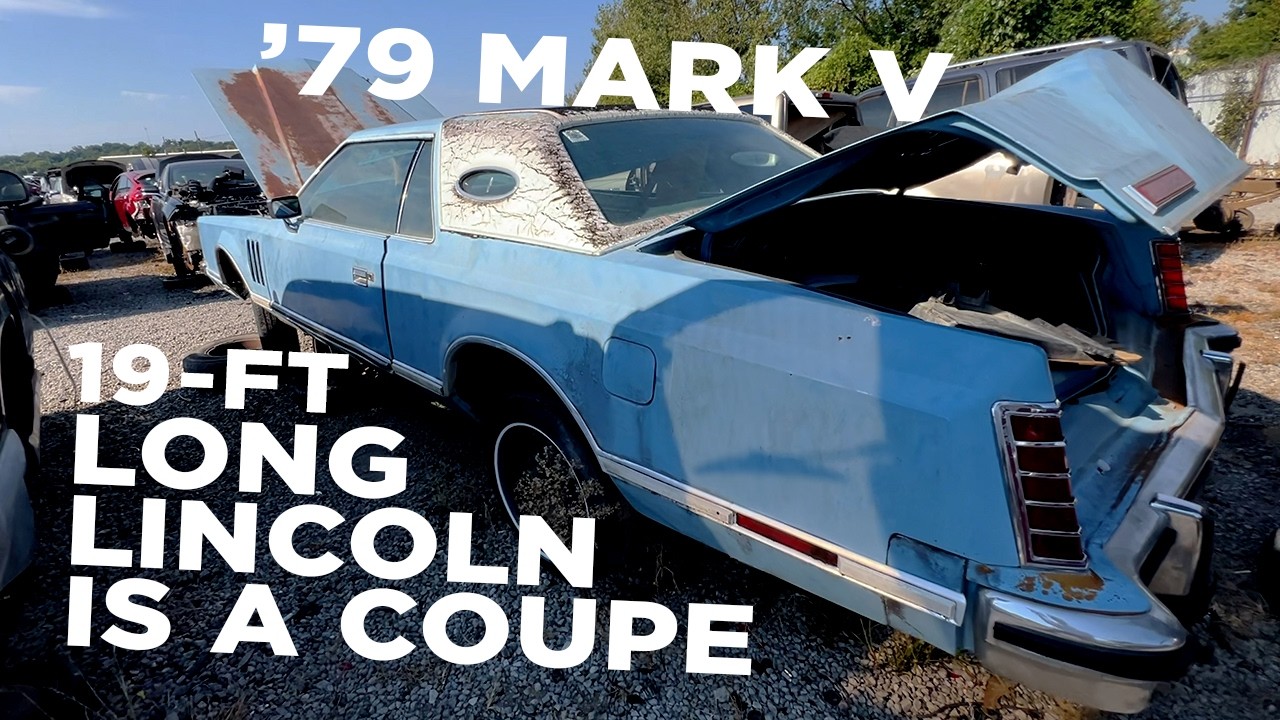 Находка с свалки длинномерного Lincoln Mark V — это 19-футовое купе!