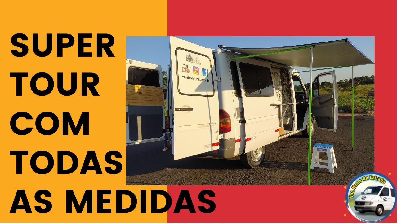 034VC= SUPER TOUR DA VAN COM TODAS AS MEDIDAS