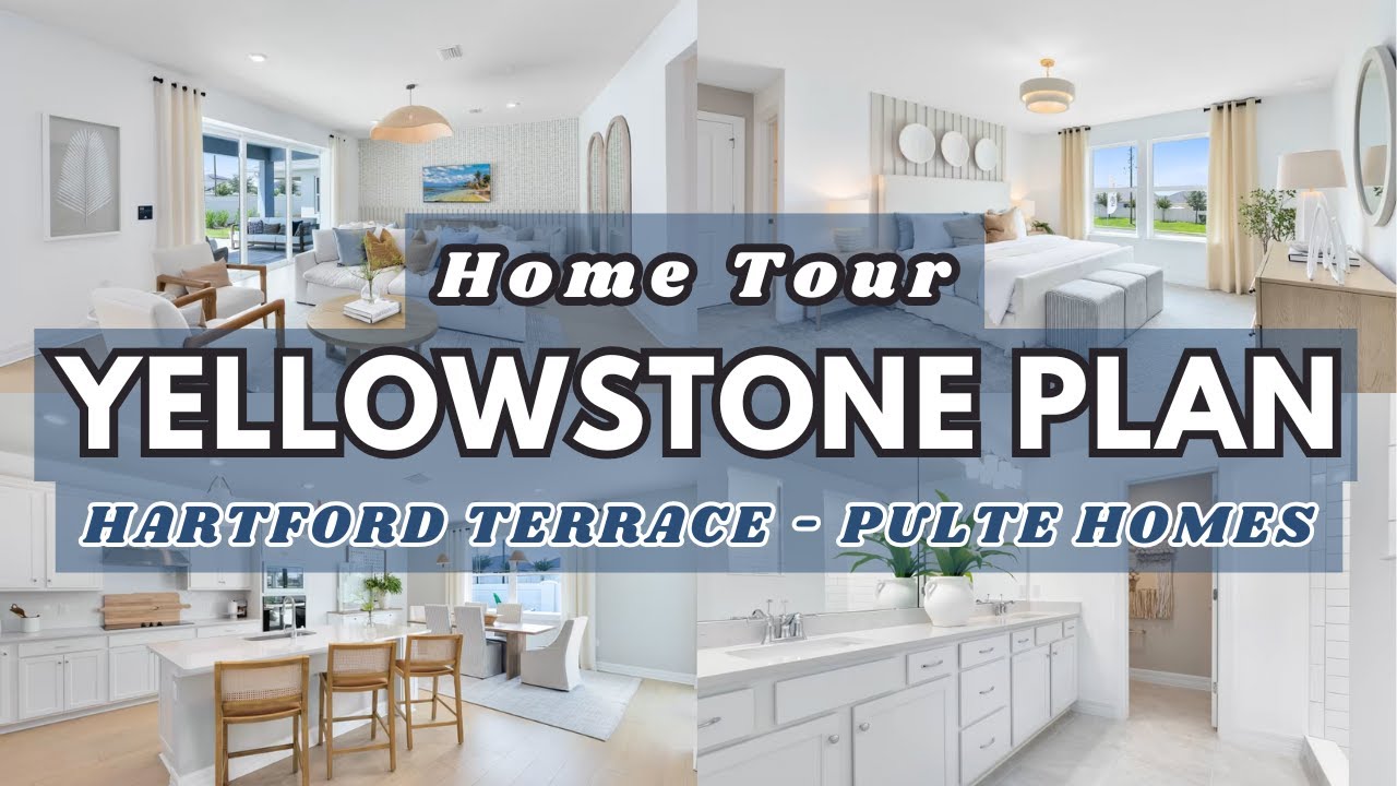 Hartford Terrace Home Tour ✨ Yellowstone Plan by Pulte Homes