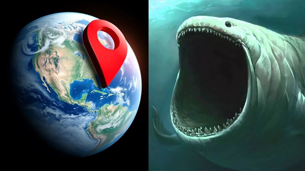 Scary Sea Monster Bloop on Google Maps and Google Earth