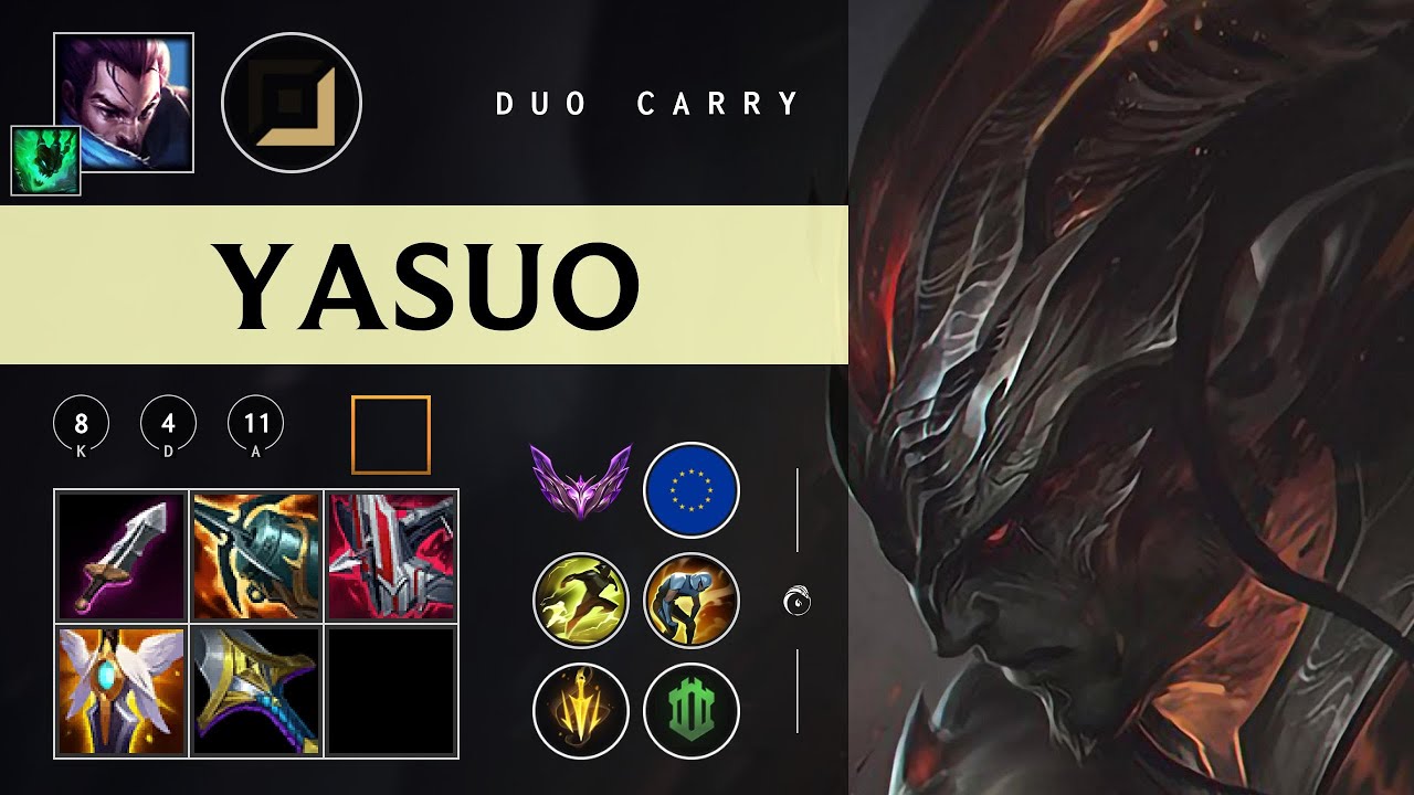 Yasuo ADC vs Draven - EUW Master Patch 26.02