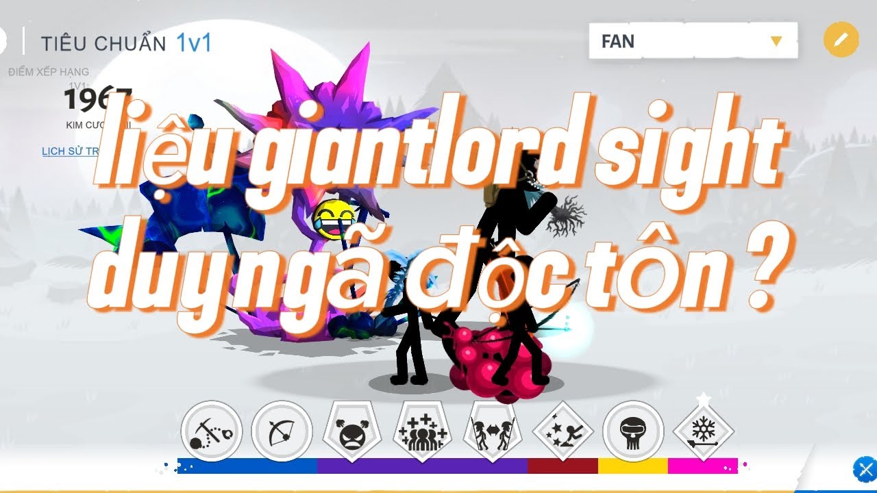 Stick war saga || Giáo án giantlord sight kết hợp với cung thủ siêu bá| #stickwarsaga3 #gaming 