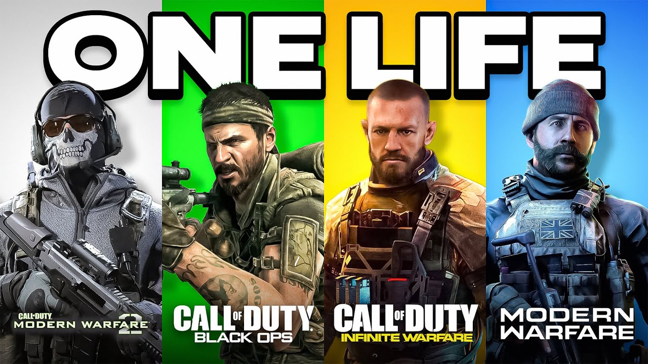 Playing EVERY COD Campaign With One Life