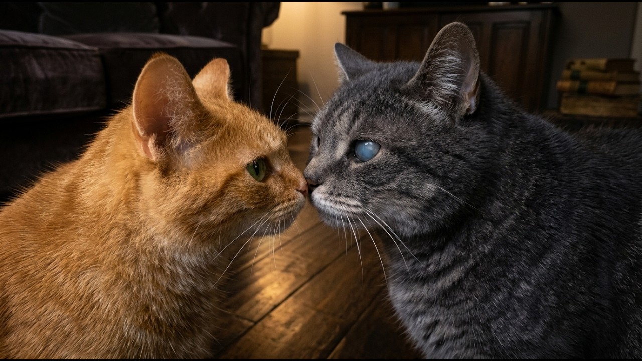 A Blind Cat Could Not See the World — So Another Cat Decided to Become His Eyes