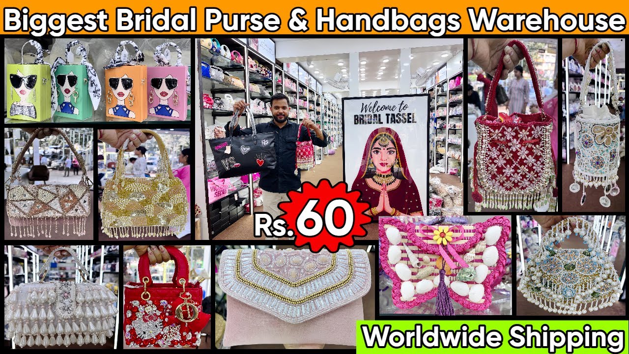 New Imported Bridal Purse & Ladies Purse Handbag Collection 2025 | Heavy Bridal Purse Designs