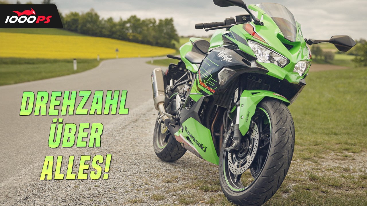 Kawasaki Ninja ZX-4RR - mit 16.000 Touren über die Landstraße!
