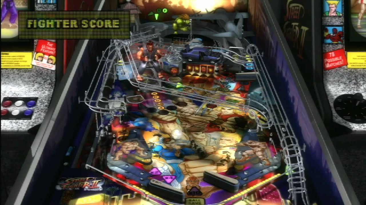Classic Game Room HD - STREET FIGHTER II PINBALL TRIBUTE PS3 review