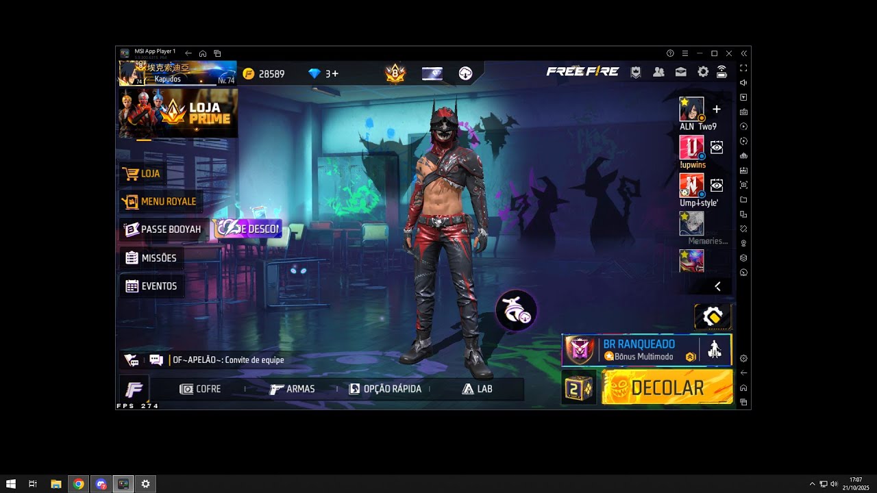 COMO BUGAR/MELHORAR O FPS DE QUALQUER EMULADOR BLUESTACKS/MSI (PASSO A PASSO FÁCIL) ✅