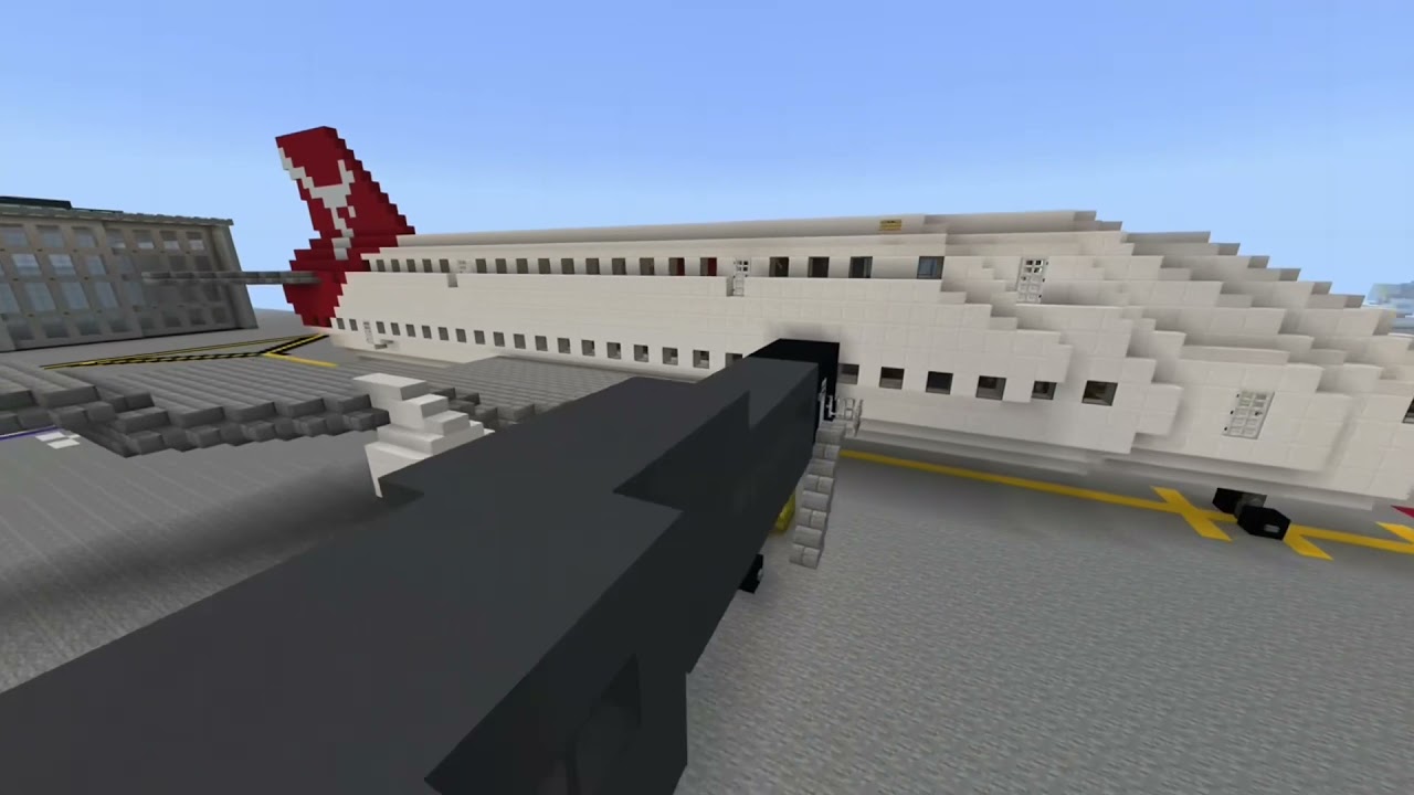 Minecraft Airport Tour - explore
