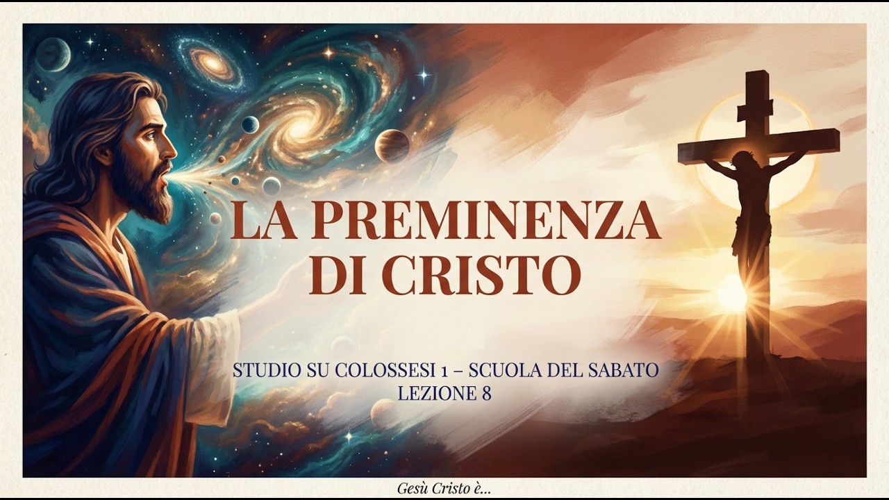 SDS 21/2/2026 - La lezione in video in solo 5 minuti - La preminenza di Cristo | Emanuele Bernava