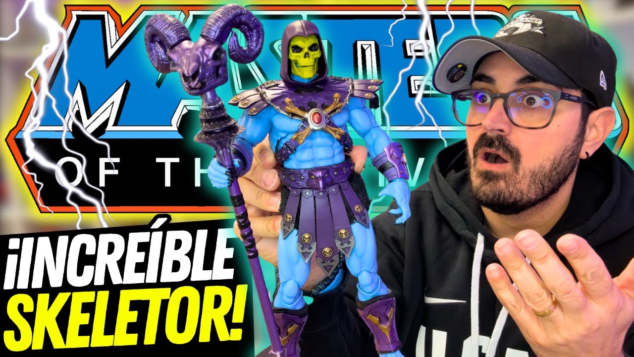 ¡No PUEDO CREER que sea AÚN MEJOR que la de HE-MAN! 🔥 SKELETOR 1/6 de Mondo | Unboxing y Review