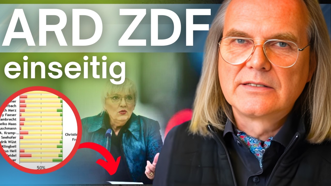 Studie: ARD und ZDF berichten einseitig (Media Tenor) | Prof. Dr. Christian Rieck