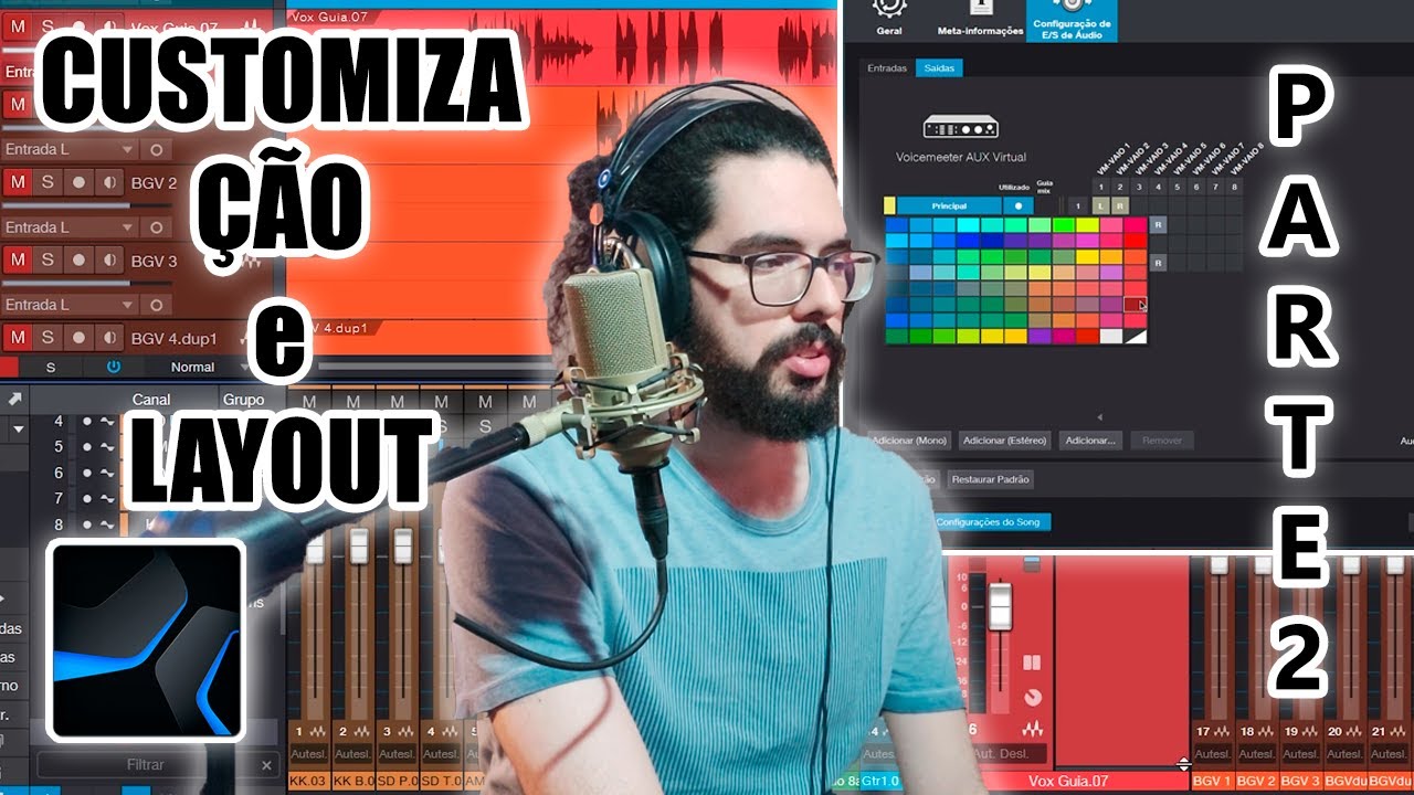 Personalizando a Aparencia e o Layout do Studio One 5 (Parte 2)