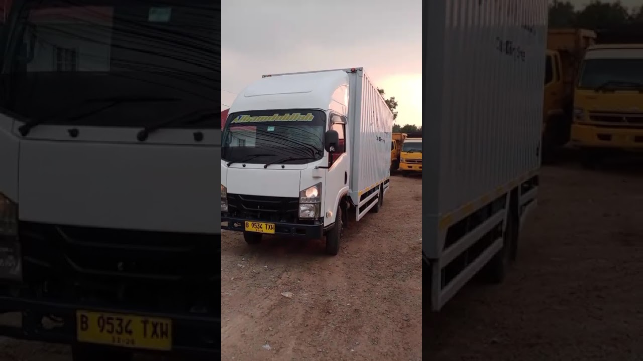 BOX CARGO ISUZU ELF NRM 81 TAHUN 2023