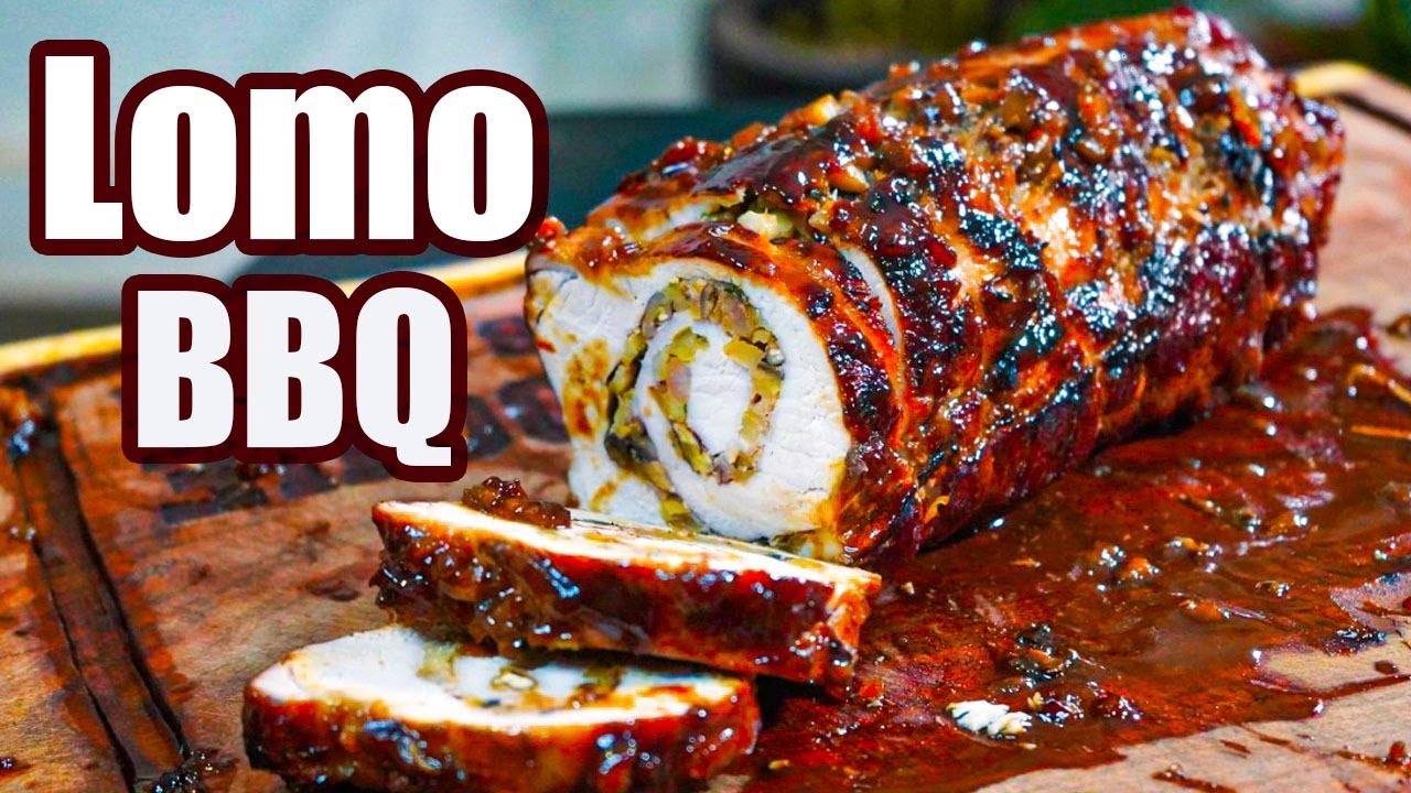 LOMO en SALSA BBQ Relleno de Manzana Cajún | TOQUE Y SAZON