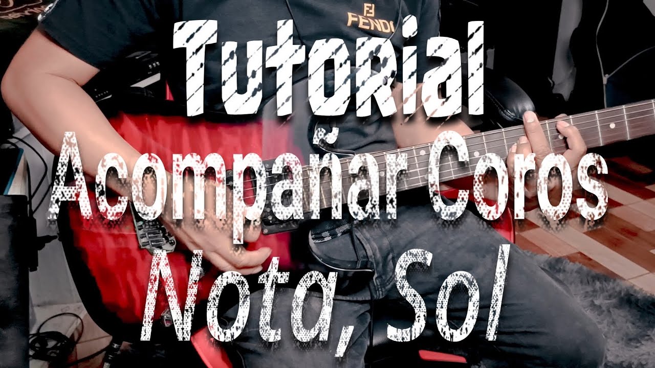 Cómo Acompañar Coros De Avivamiento En Guitarra Eléctrica.