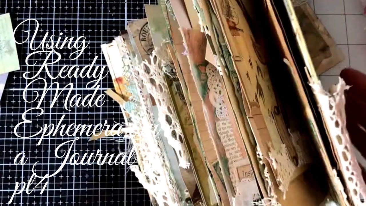 Filling Your Junk Journal & Finishing Touches