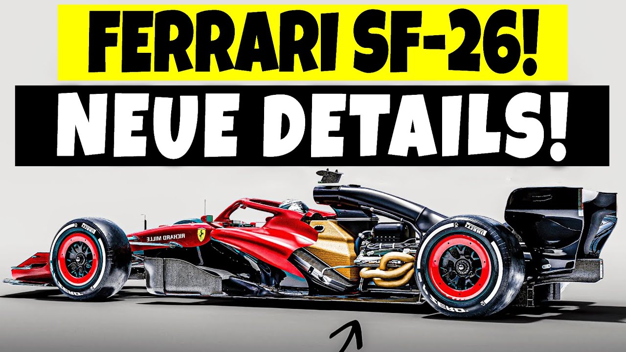 Ferrari hat gerade die Details seines neuen SF-26 ENTHÜLLT!