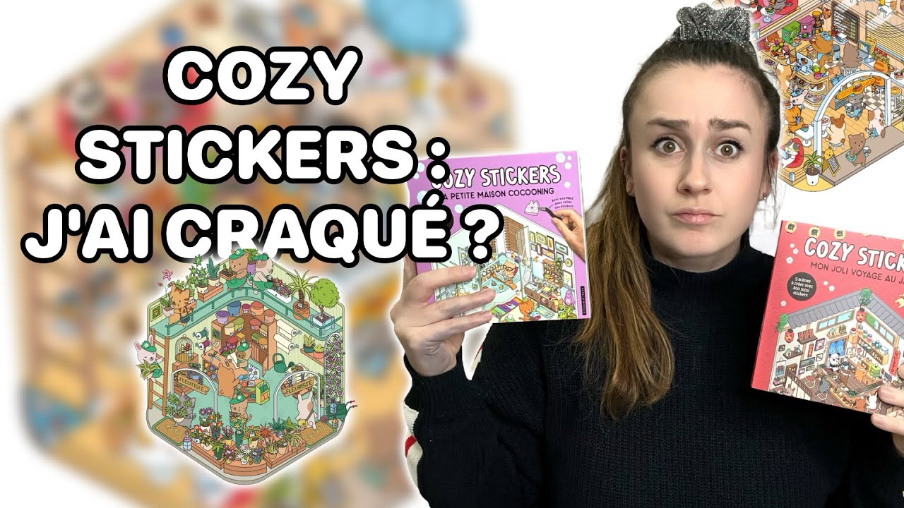 Nouvelle activité COZY STICKERS! ✨ Je vous montre tout ça 💕