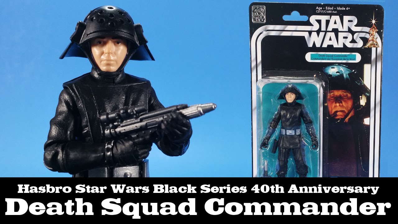 Star Wars Black Series Death Squad Commander 40th Anniversary Hasbro