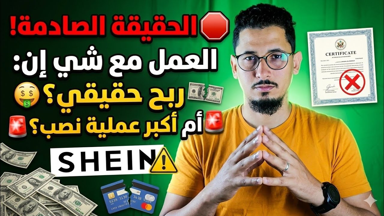 العمل في الإنترنت ... النصب باسم shein او temu ردو البال بزاف الناس مشاو لهم فلوسهم وساكتين