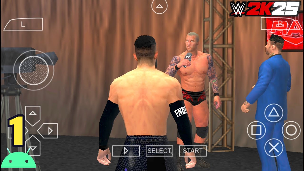 WWE 2K25 PSP: Путь к WrestleMania: Финн Балор «Судный день» | Геймплей на Android, часть 1