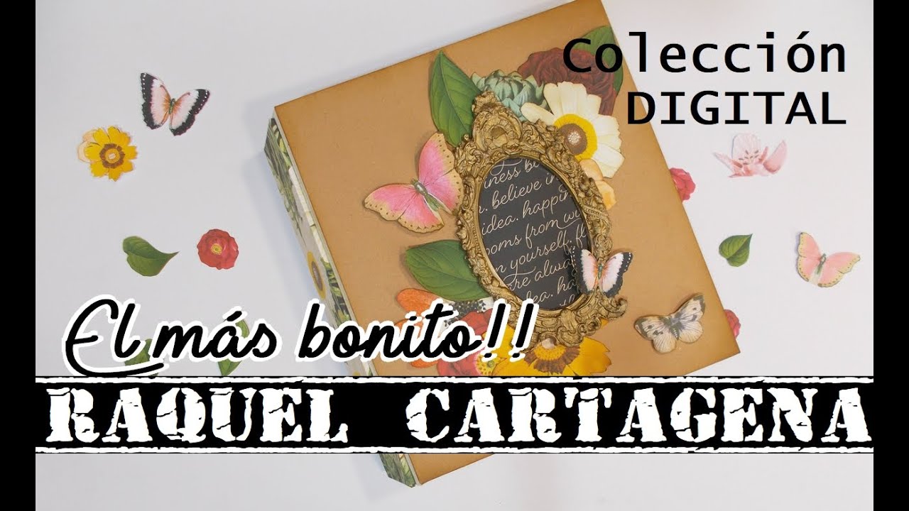 album DCWV con papeles digitales ventajas e inconvenientes scrapbooking