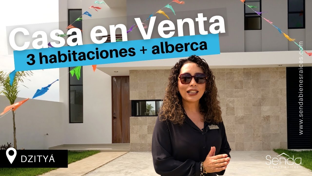 ¡😎 Conoce tu NUEVA Casa en VENTA en 📍 Dzityá, Mérida Yucatán!