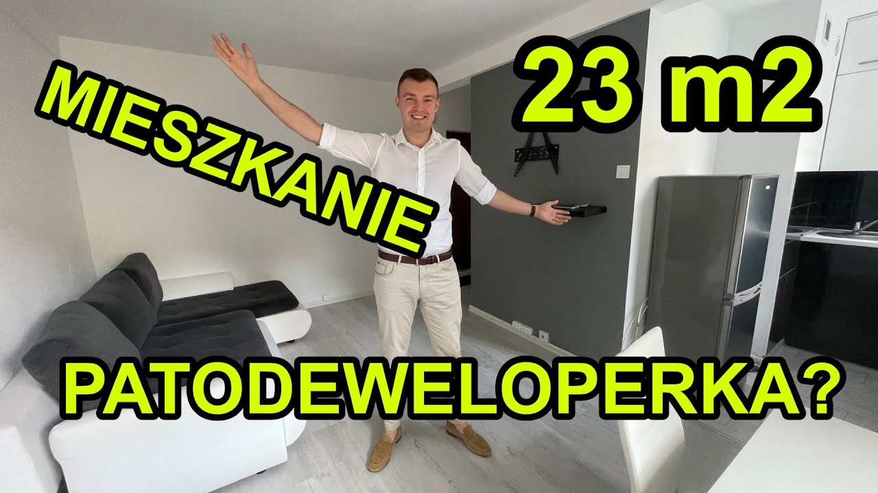 Czy w mieszkaniu 23 m2 da się żyć?